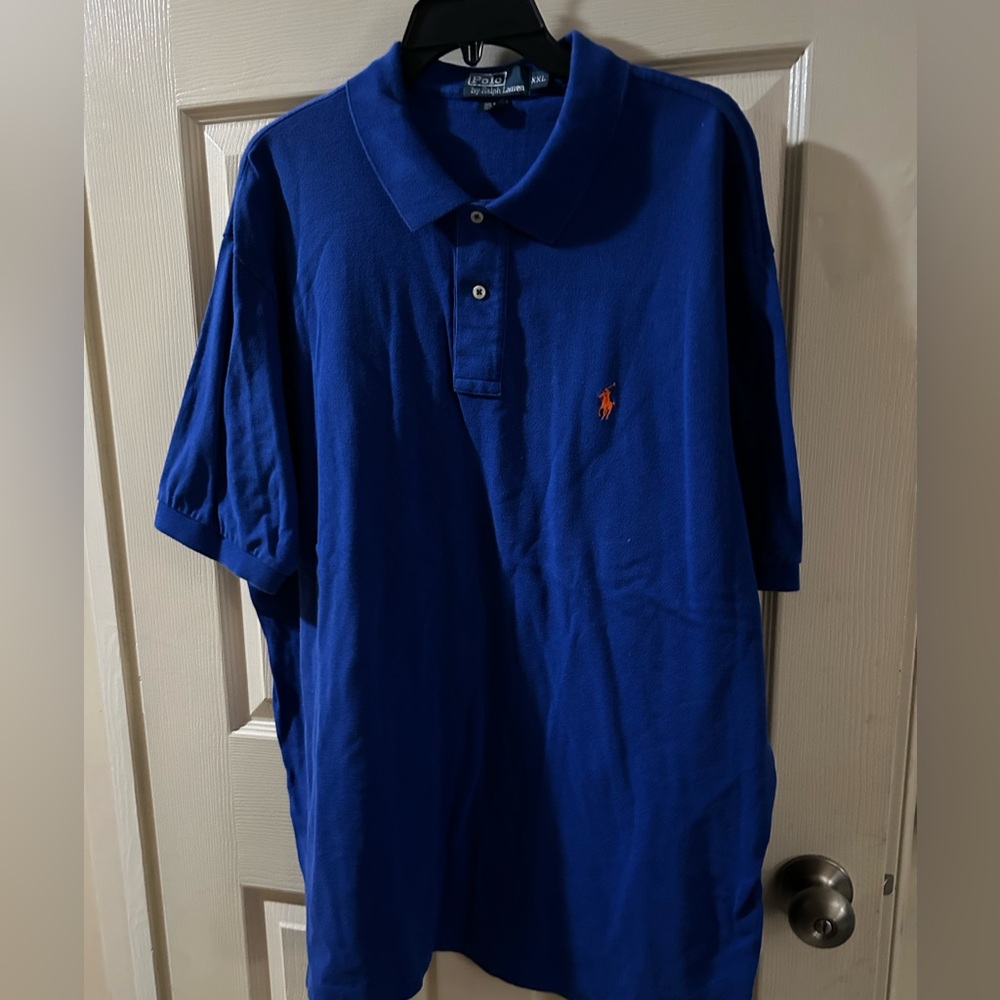 Polo by Ralph Lauren Men's Royal Blue Polo Shirt